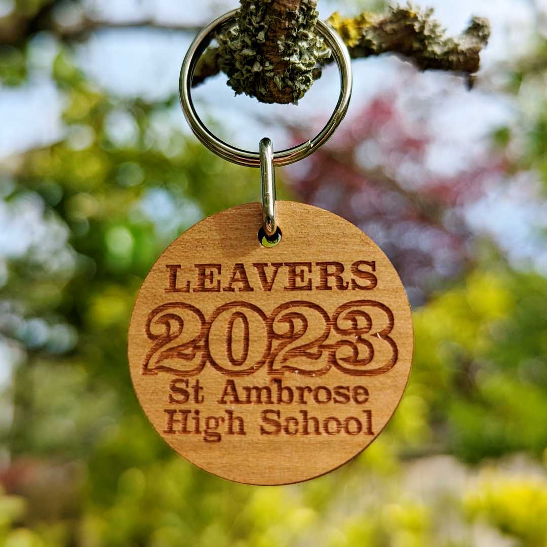 Leavers Keyrings - School/College/University Graduation – Personalised Gifts