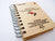 5th Wedding anniversary wooden Notebook