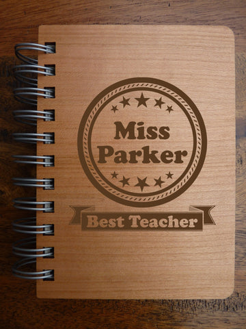 Best Teacher Notebook Personalised