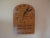 Wedding dated wooden wall clock