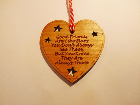 Good Friends Are Like Stars - Gift Decorations