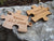 Pair of Jigsaw keyrings