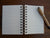 Personalised Wood 1st Wedding Anniversary Journal