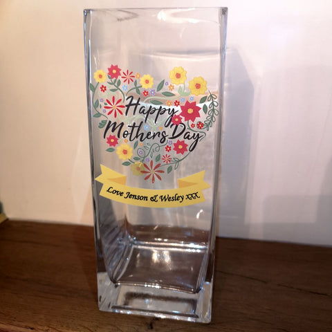 Personalised Mother's day Vase