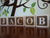 Personalised Wooden Baby Blocks
