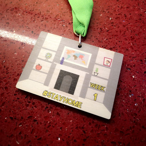 PE With Joe Week 1 Medal