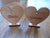 Wooden Heart Place Name Settings