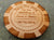 Poker Chip Save The Date fridge magnets