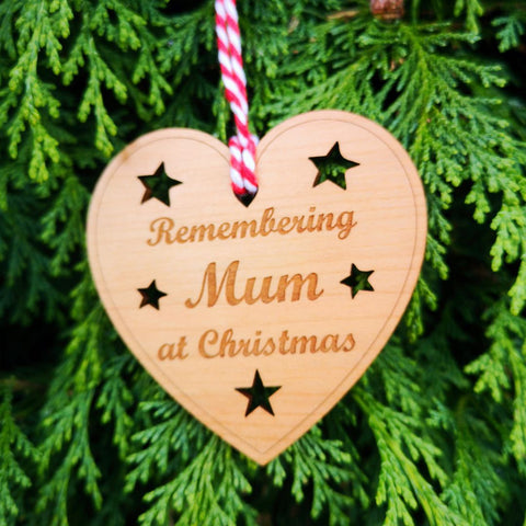 Remembering Mum at Christmas bauble