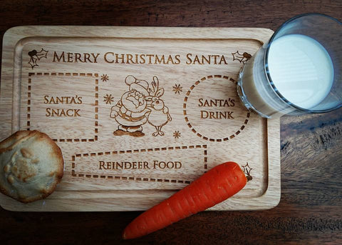 Personalised Santa Plate | Christmas Eve Plate