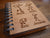 Wooden Stickman Family Notebook