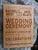 Personalised wood wedding invitations